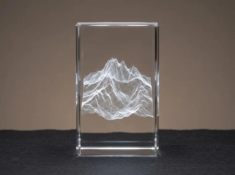 Medium Standing Crystal, unmarked