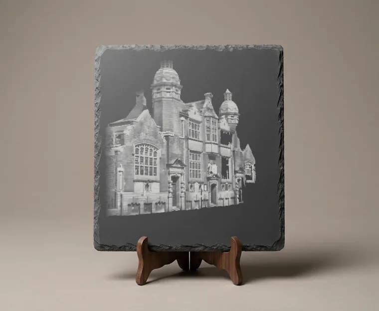 Photo Slate, Square, unmarked
