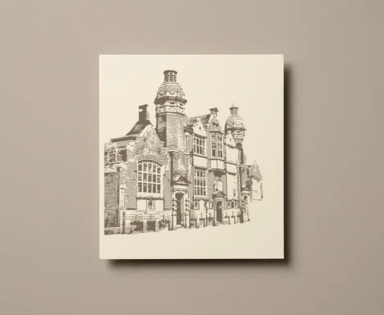 Photo Stencil, 150 mm Square, unmarked