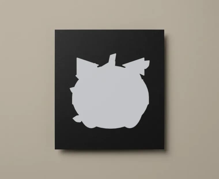 Halloween Stencil Set, unmarked